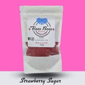 Strawberry Sugar - Cotton Candy Sugar (100g)